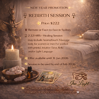 Energetic Spiritual Healing Sessions with Ira